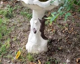 Cute Squirrel fountain