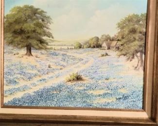 Bluebonnet art