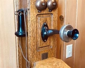 Eureka Antique Wall Phone https://ctbids.com/#!/description/share/165082