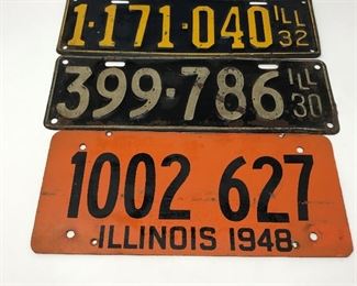  Old Illinois License Plates https://ctbids.com/#!/description/share/165131