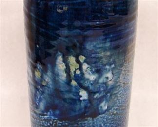 Dan Reitz hand thrown mid-century ceramic vase