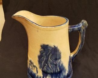 Large Sleepy eye pitcher (slight damage)