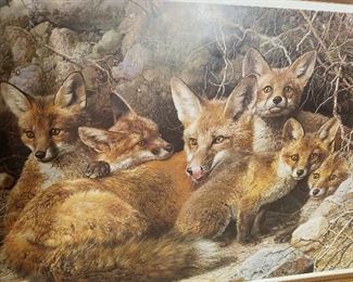 Fox Print by Brends