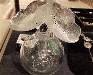 Lalique perfume bottle