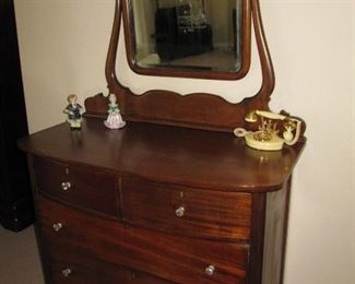 Antique dresser with mirror