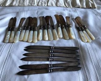 Antique and Vintage Silverplate Knives