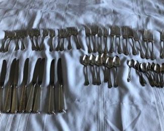 Antique Sterling Serving Pieces and Demitasse Spoons