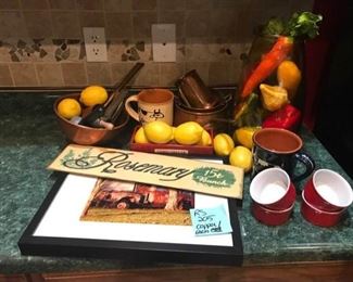 Farm Decor and Copperware