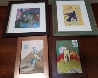 Four Assemblages by Rosemary Hogan