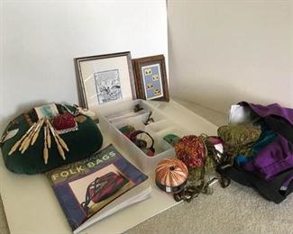Lacemaker and Knitting and Sewing Supplies