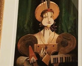 Original John Manders Watercolor