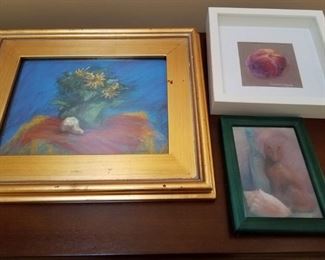 Trio of Pastels by Rosemary Hogan