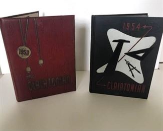 Vintage Clairton High School Yearbooks
