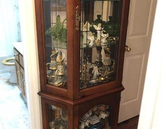 Curio cabinets were full!
