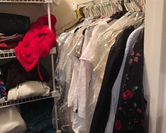 and more clothing