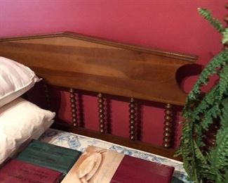 Beautiful spindle bed