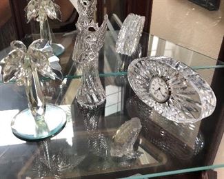 Waterford and Shannon crystal