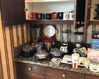 loads of blenders, scales