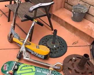 Santa Cruz Skateboard, Scooters, umbrella bases