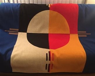 Pendleton Beaver State "Circle of Life" wool blanket (66" x 76")