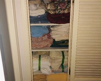 1 of 2 linen closets