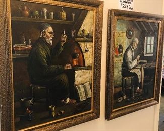 These are excellent oil paintings! SO realistic, fantastic work!!