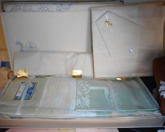 Vintage Marshall Field Table Linen in Original Box