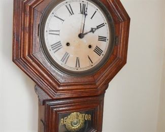 Vintage Sessions Regulator Clock. Glass Cover also just not attached 