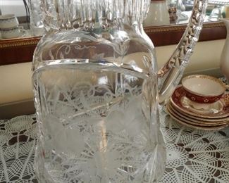 Hand Cut Vintage Crystal 