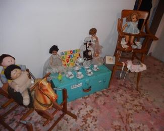 Vintage Wonder Horse, Vintage Trunks, Vintage Child Books