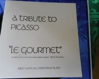 A Tribute To Picasso LE Gourment, Fine Silver 
