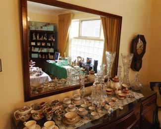 R Way Mahogany Wall Mirror