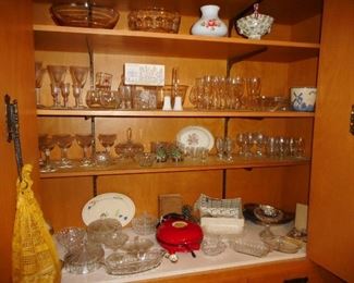 Vintage Glass Ware, Candy Dishes