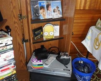VCR, DVD, VHS TAPES, DVD Movies
