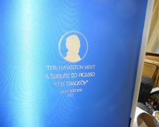 Hamilton Mint Tribute To Picasso, The Tragedy SEALED. Fine Silver . COA/Box