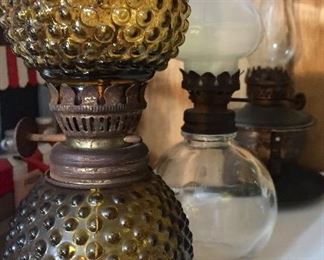 Tiny oil lamps