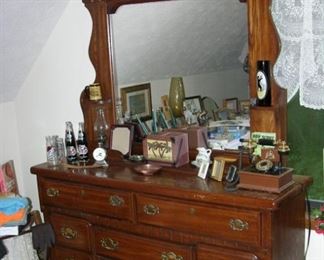 Dresser and Mirror decor sold separate   