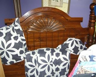Queen Bed - Head and Foot board