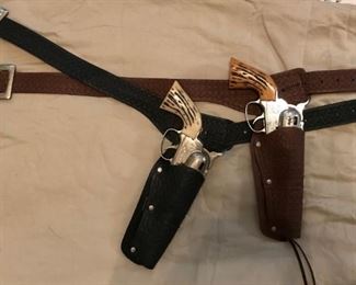 Fanner 50 Mattel Cap Guns with holster 