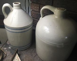 Stoneware jugs