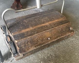 Antique sweeper vacuum