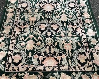 Approx 6x4 silk rug
