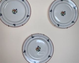 Vintage Syracuse Gardena restaurant ware plates