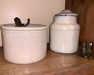 Vintage crocks