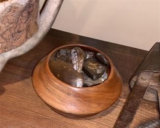 Small Handmade wooden bowl