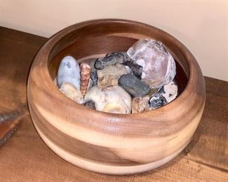 Handmade wooden bowl