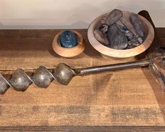 Vintage large drill bit