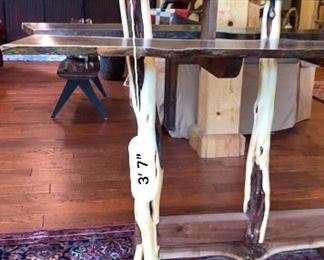 3" 7" high by 5' 1" wide