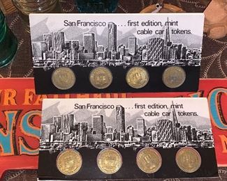 San Francisco Cable Car Tokens