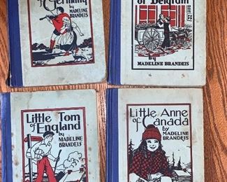 Mitz and Fritz of Germany, Little Philippe of Belquim, Little Tom of England, Little Anne of Canada books